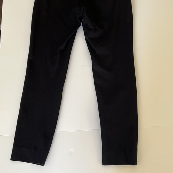 BANANA REPUBLIC SLOAN WOMENS PETITE BLACK SLACKS size 0 - Picture 11 of 13